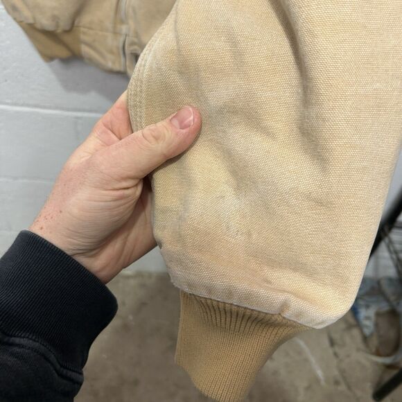 Vintage Carhartt Quilt-Lined Santa Fe Jacket “Wheat” J14 WET - Picture 7 of 13